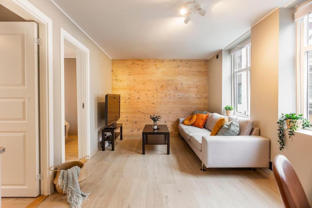 New! Modern Apartment In Historic Area Of Bergen! Exteriör bild